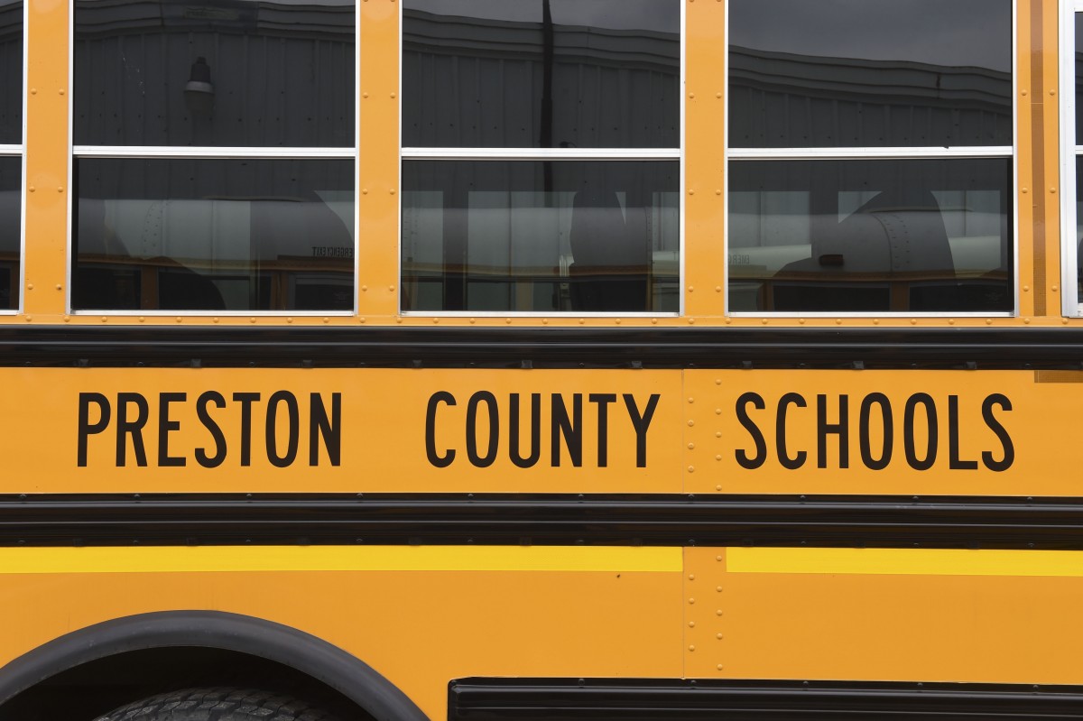 Preston County school bus