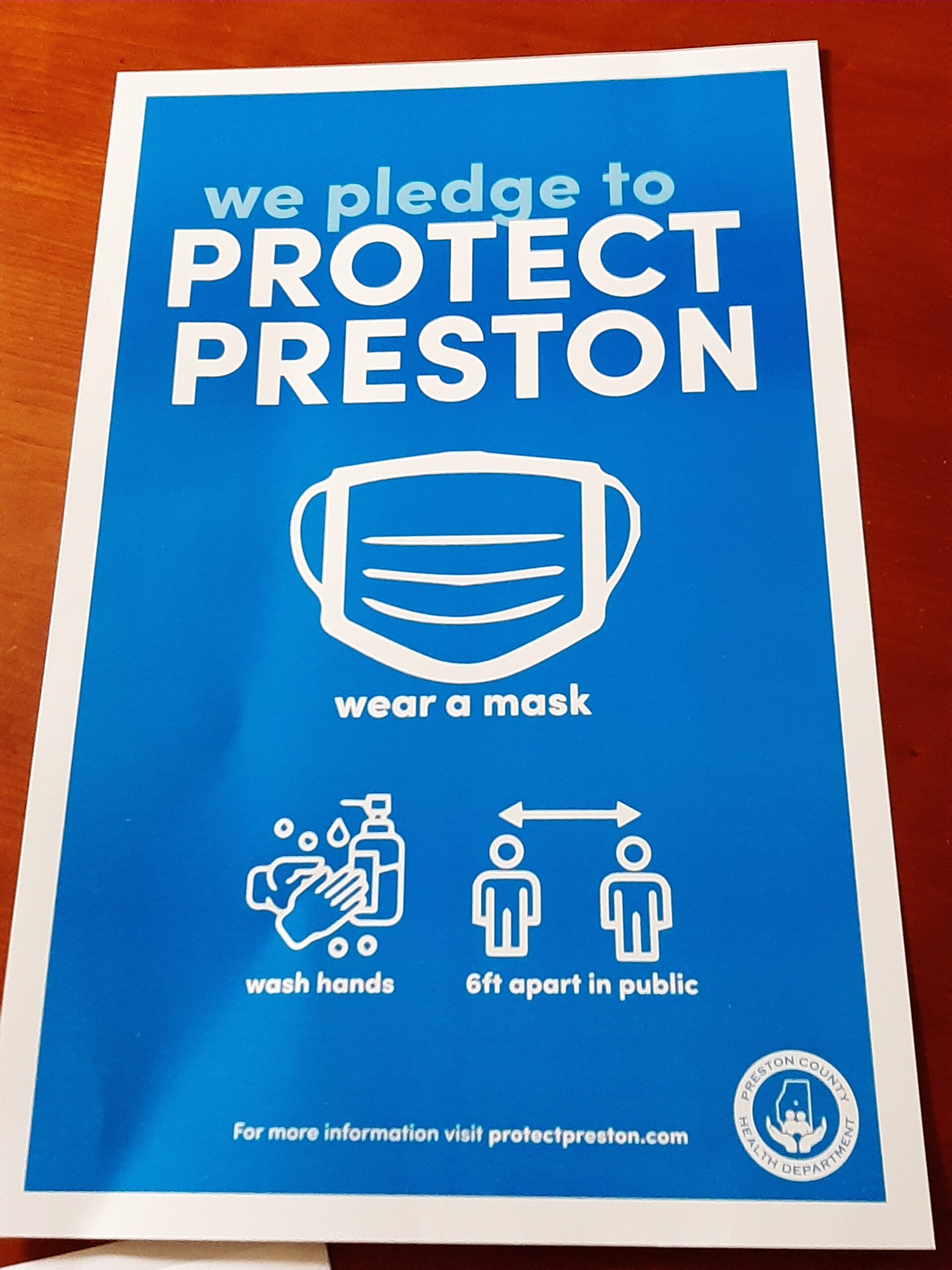 Protect Preston poster