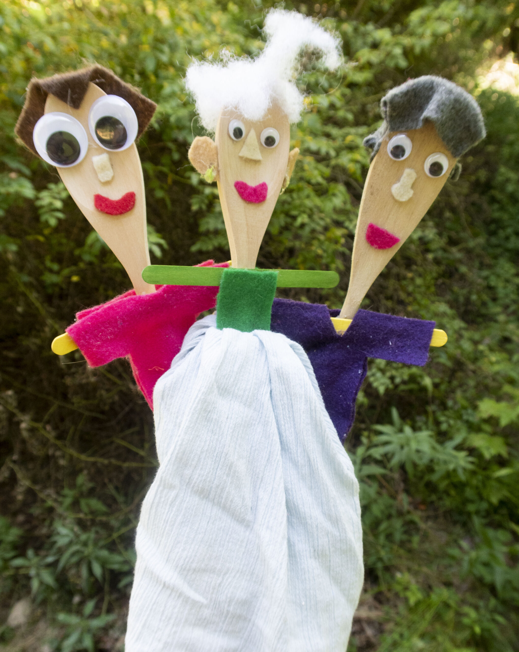 spoon puppets