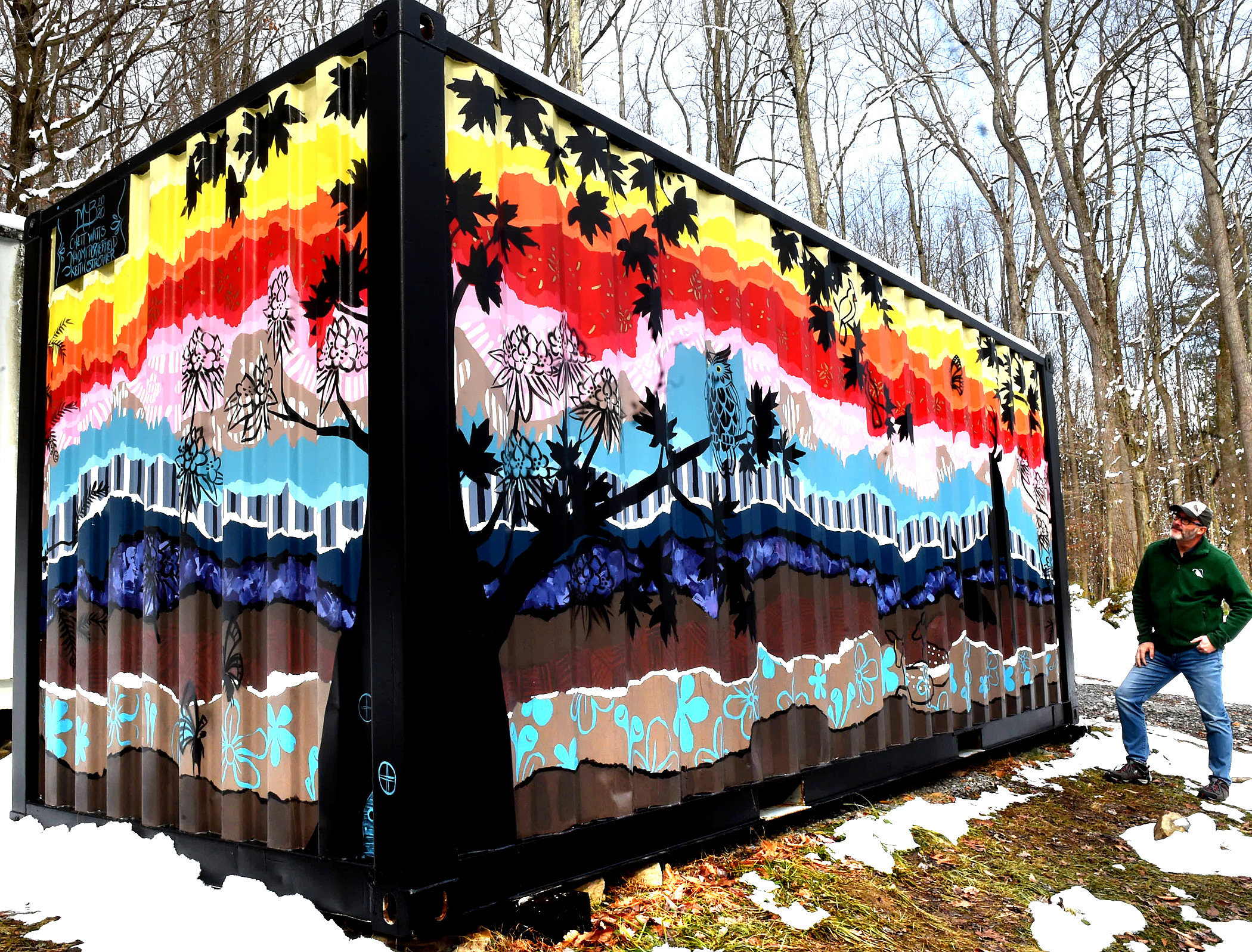 public art shipping container