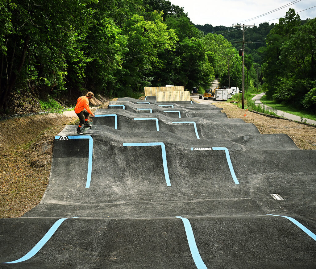 Mini action park, lower Marilla Park projects rolling ahead