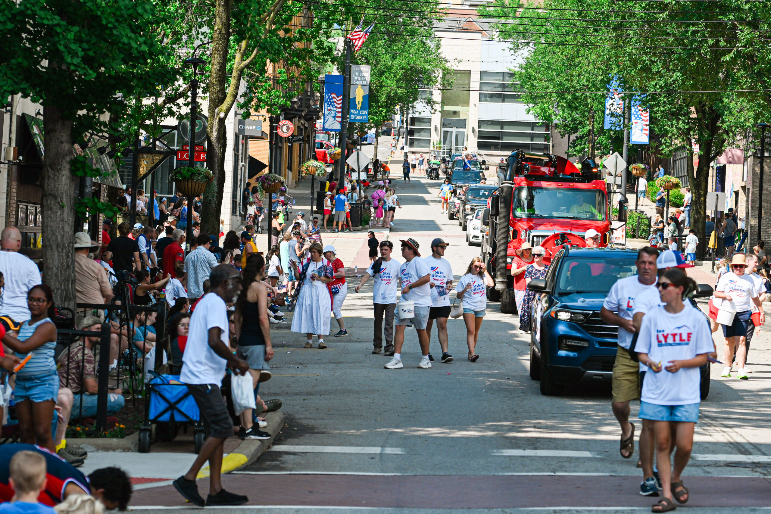 Community Fills High Street for Fourth of July Parade